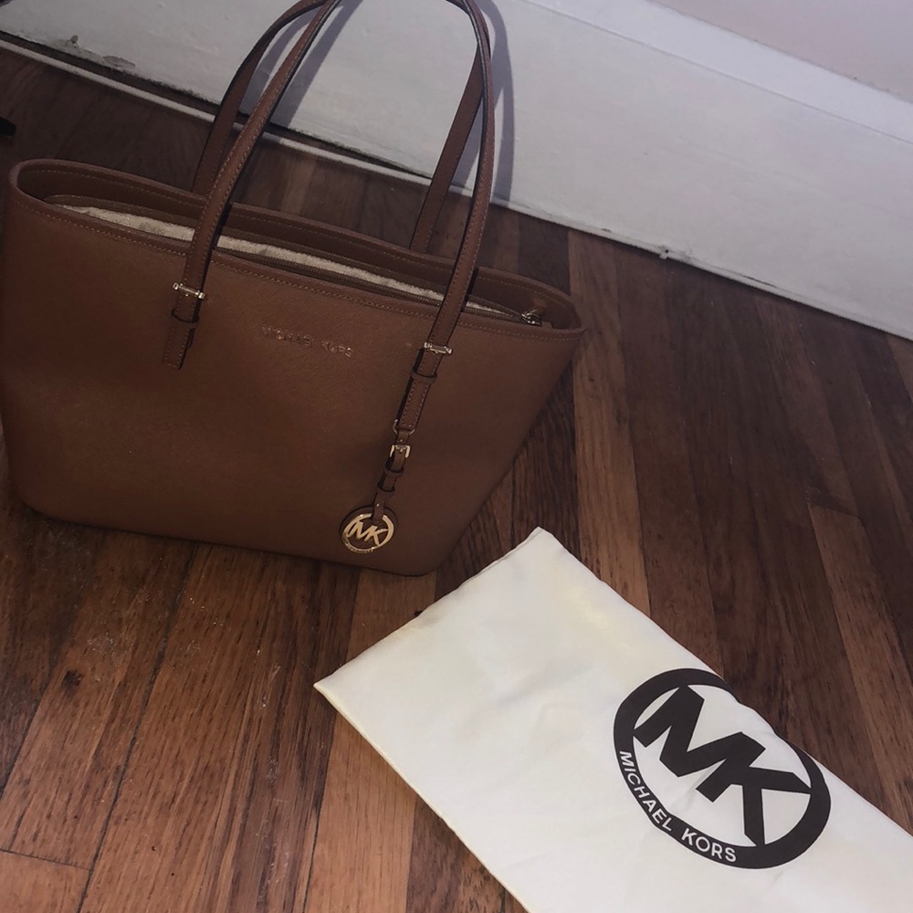 Authentic Michael Kors Small Chestnut tote